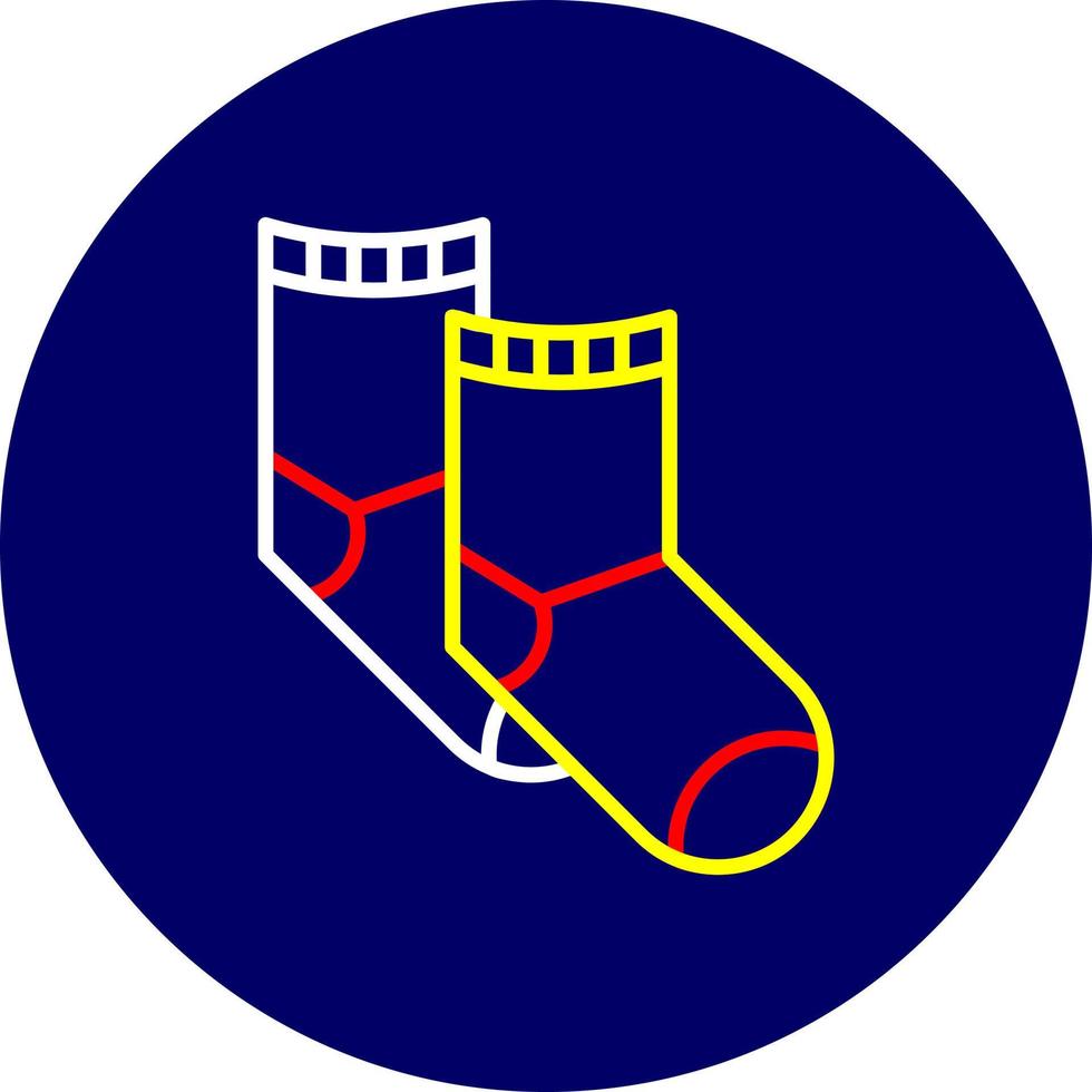 Sock Creative Icon Design vector