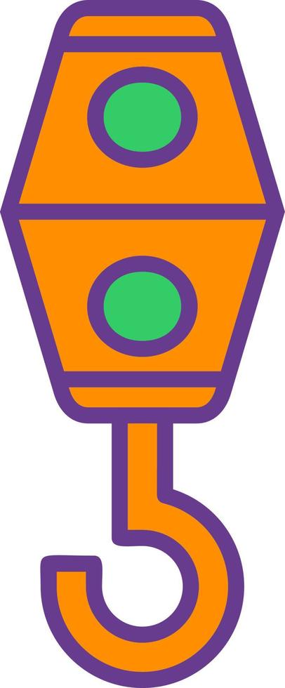 Hook Creative Icon Design vector