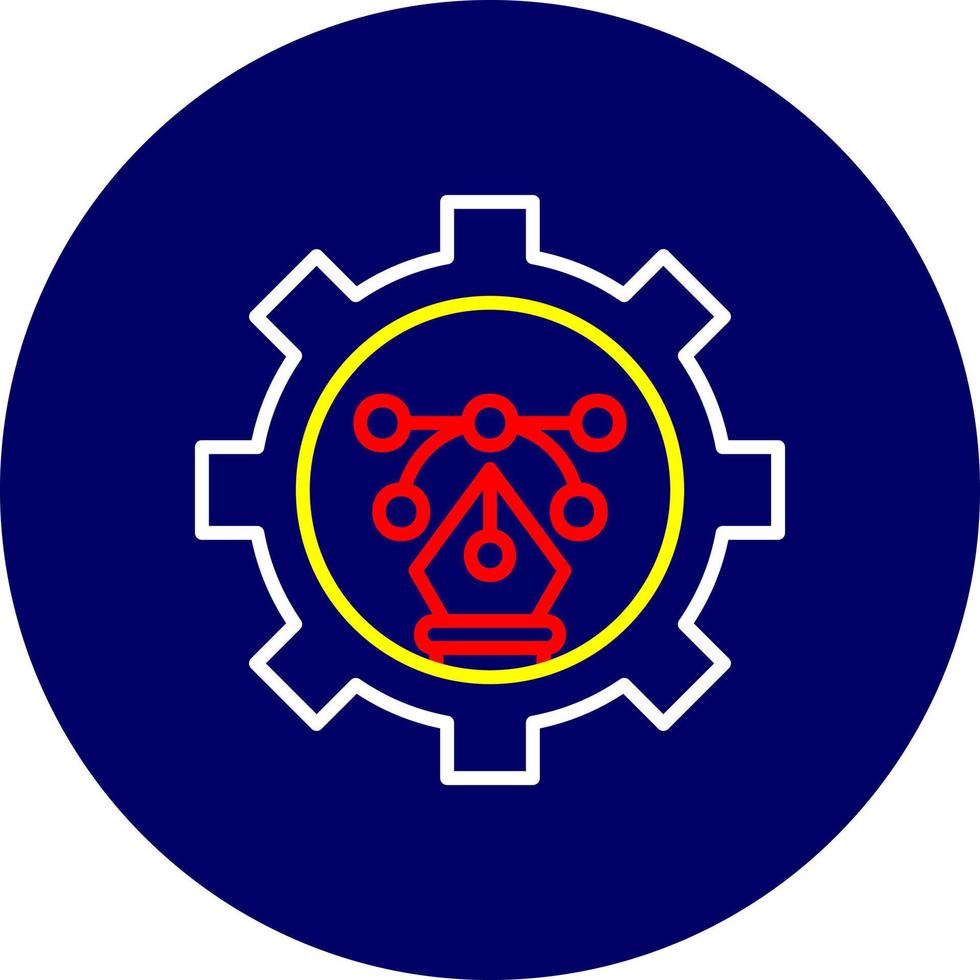 Gear Creative Icon Design vector