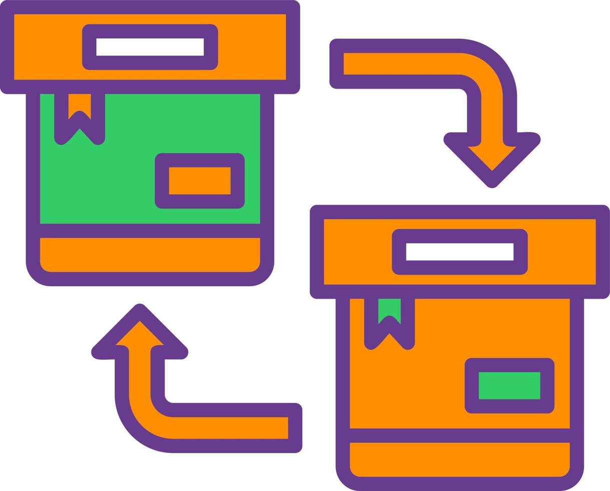Replacement Creative Icon Design vector