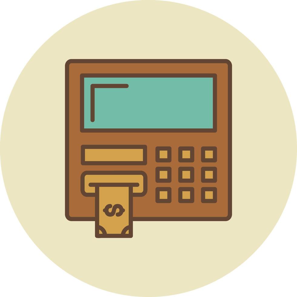 Atm Creative Icon Design vector