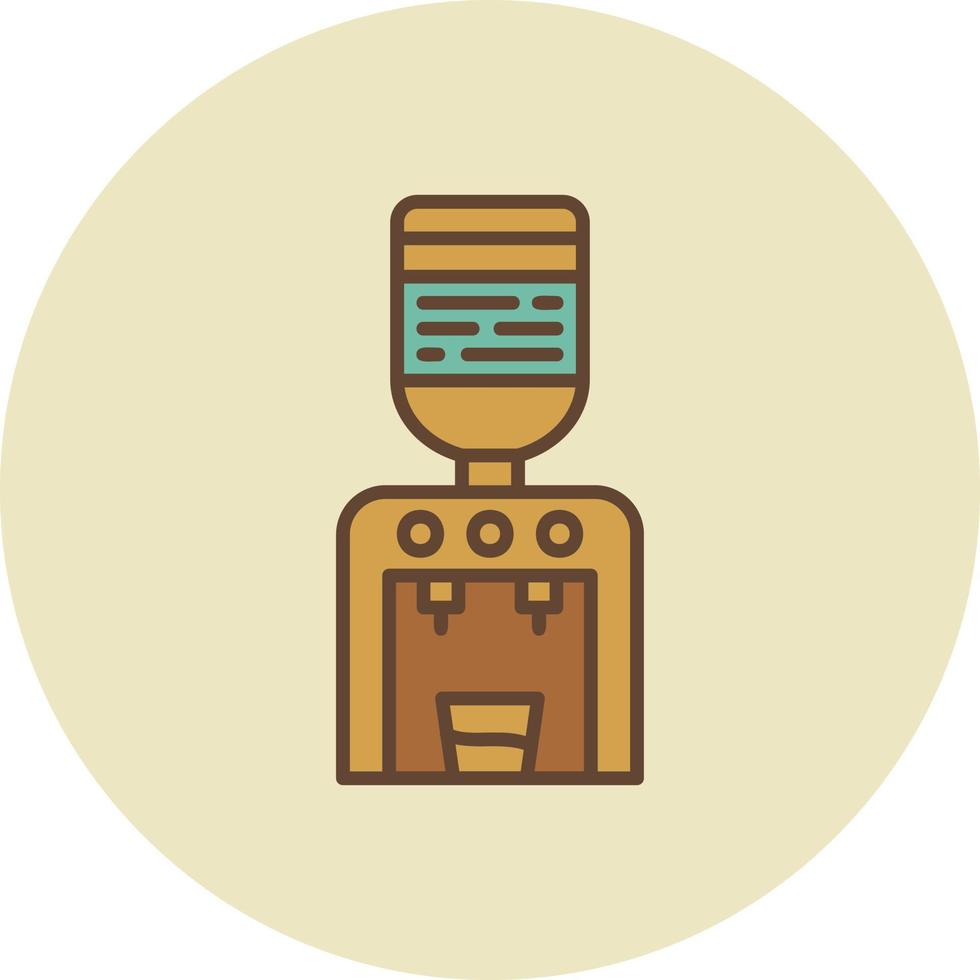 Dispenser Creative Icon Design vector