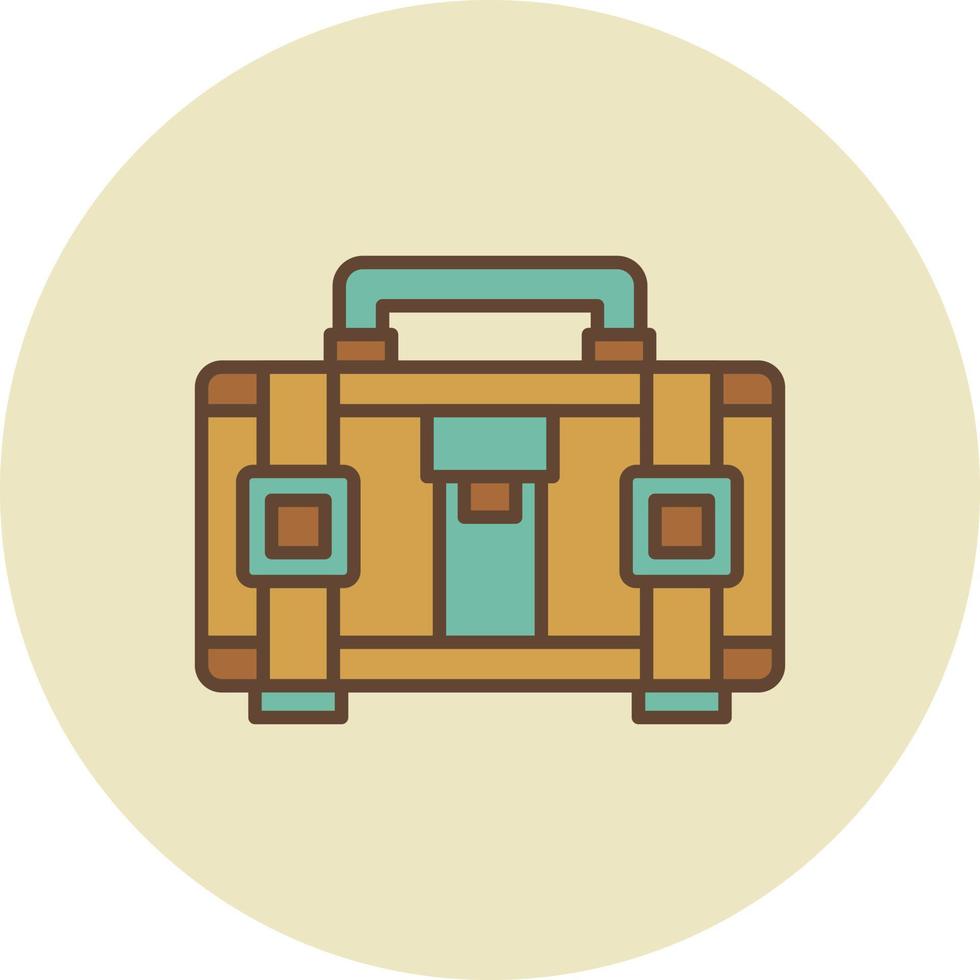 Luggage Creative Icon Design vector