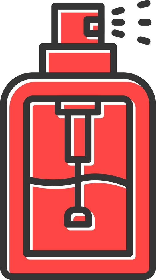 Perfume Creative Icon Design vector