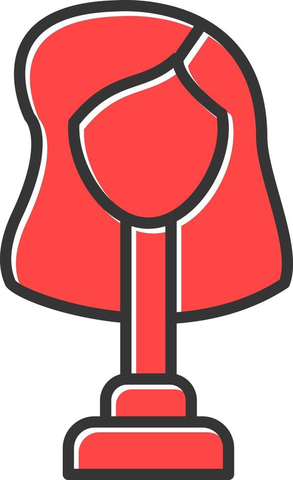 Wig Creative Icon Design vector