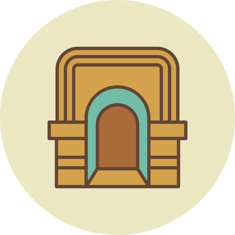 Mihrab Creative Icon Design vector