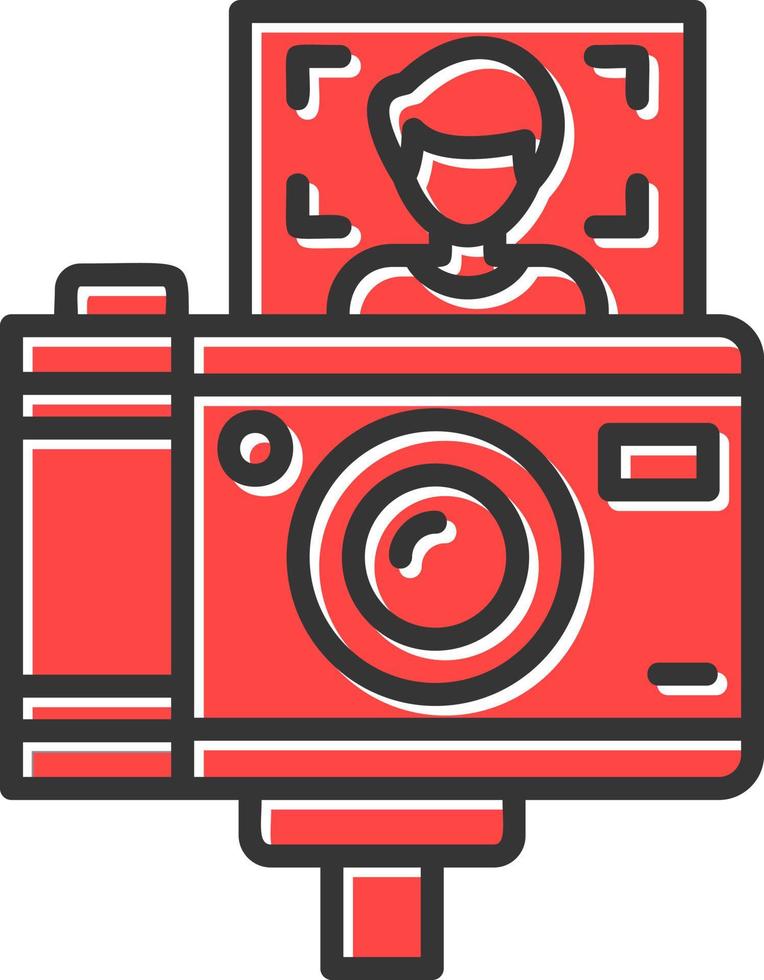 Vlogger Creative Icon Design vector