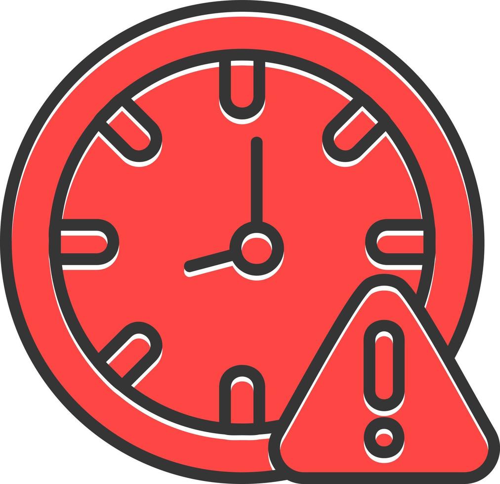 Expired Creative Icon Design vector