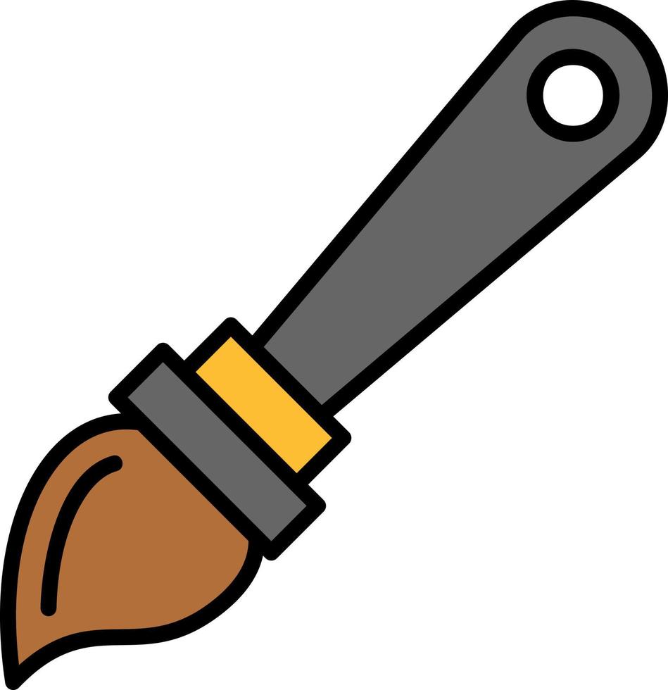 Paint Brush Creative Icon Design vector