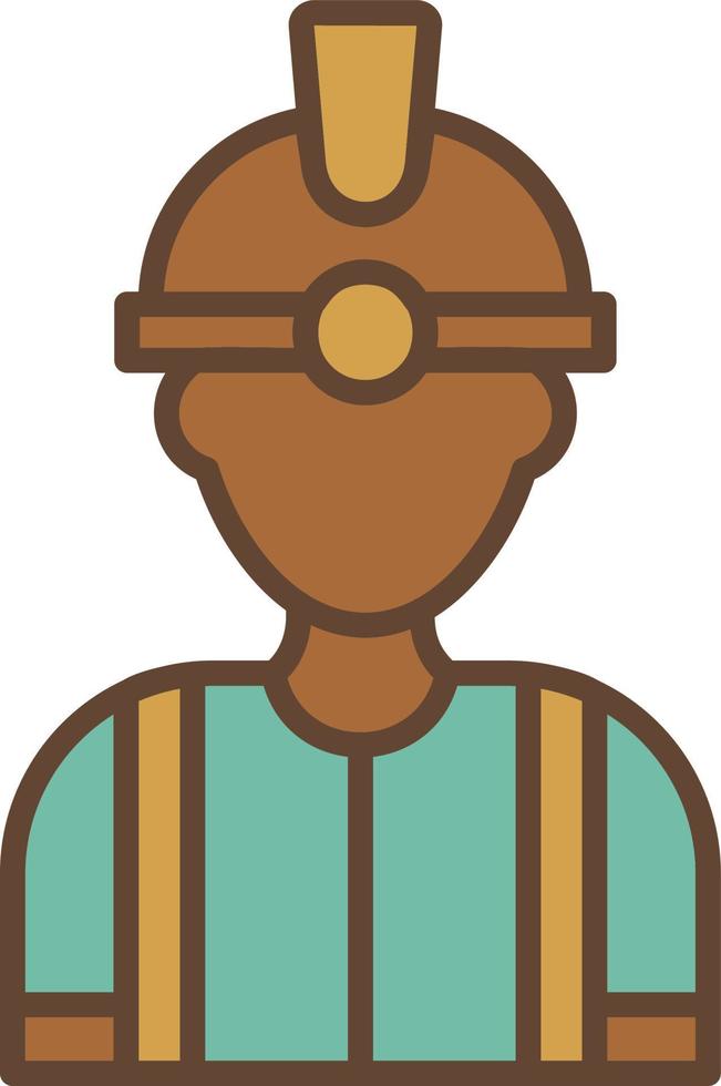 Worker Creative Icon Design vector