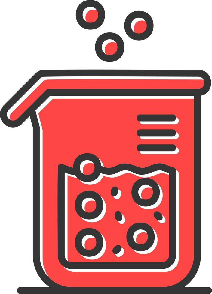 Beaker Creative Icon Design vector