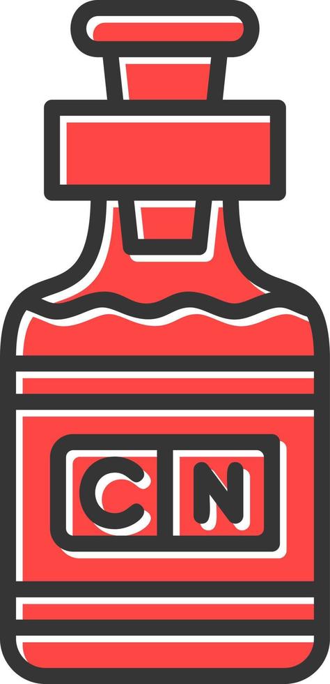 Cyanide Creative Icon Design vector