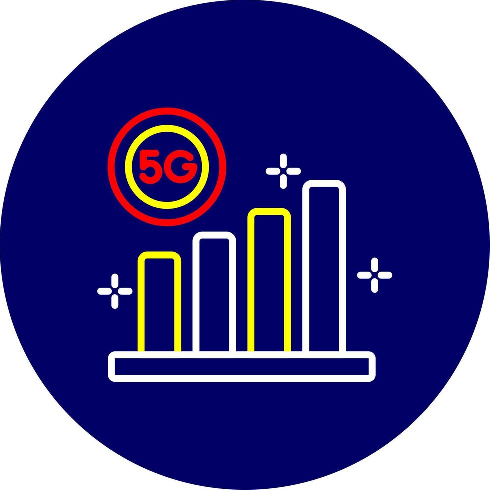 5g Creative Icon Design vector