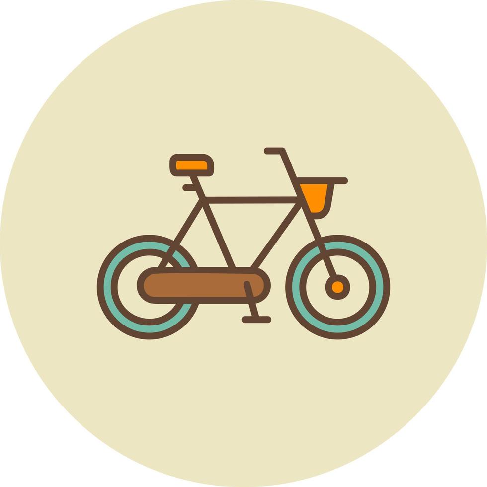 diseño de icono creativo de bicicleta vector