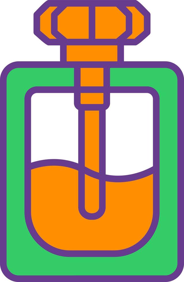 Perfume Creative Icon Design vector