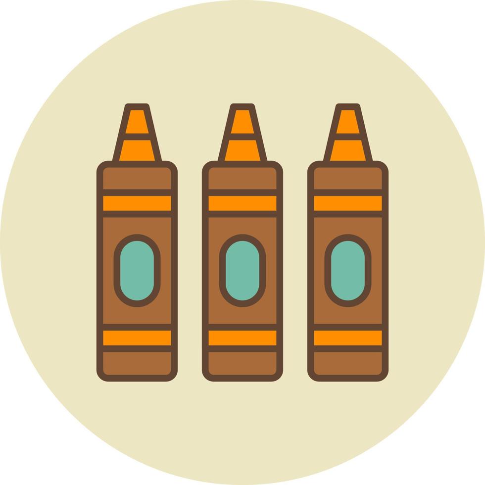 Crayons Creative Icon Design 15472405 Vector Art at Vecteezy