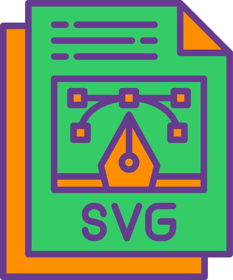 Svg File Creative Icon Design vector