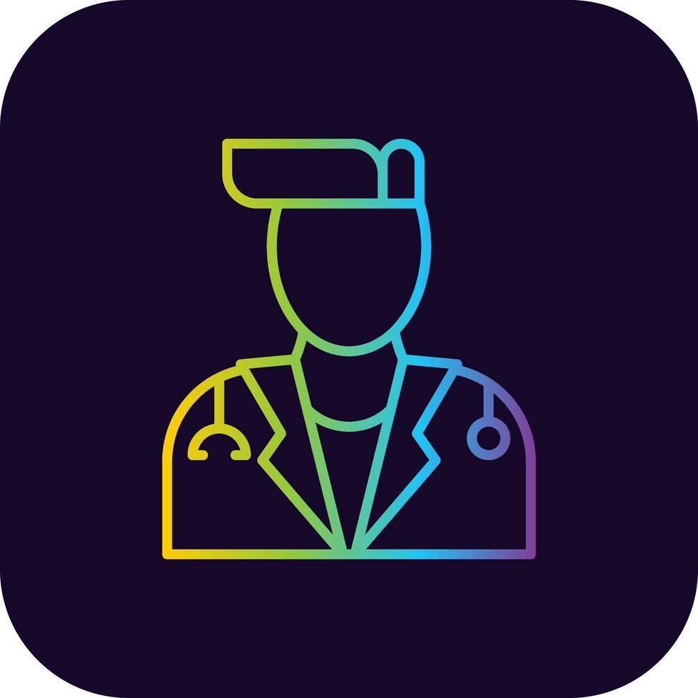 diseño de icono creativo médico vector