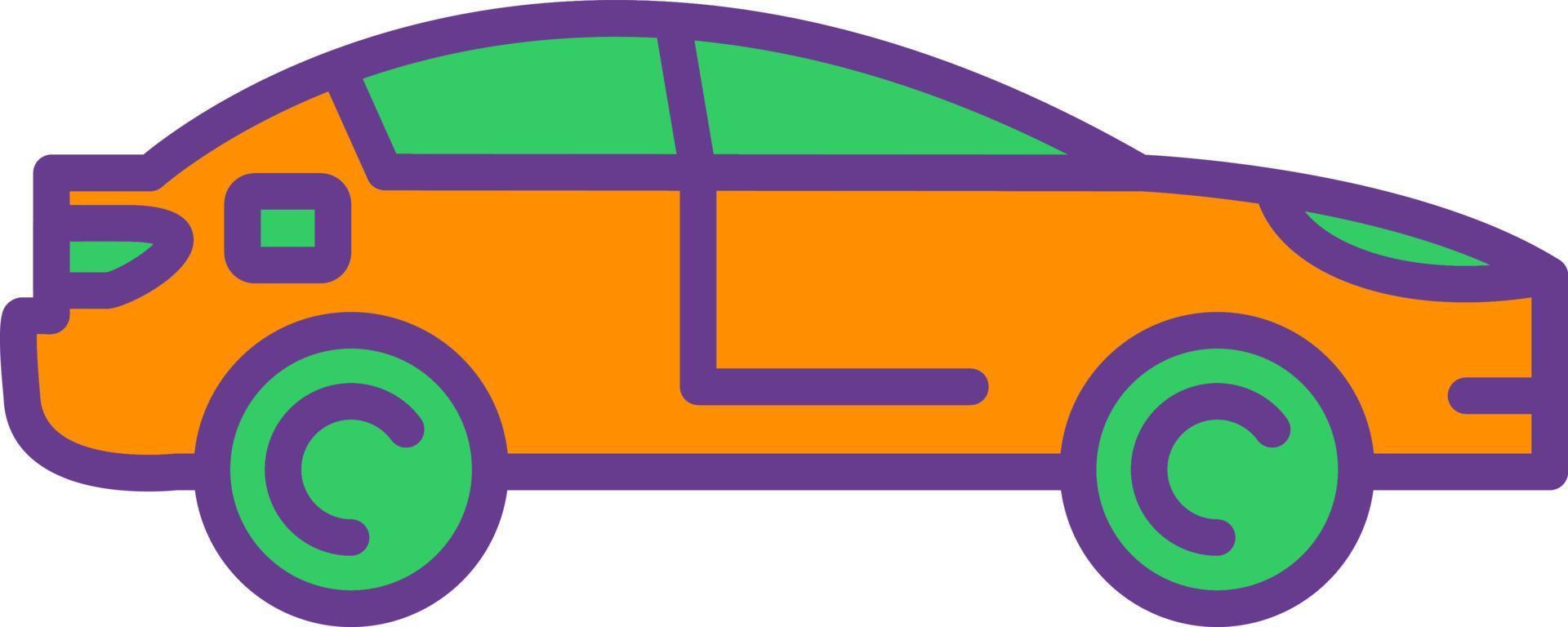 Sedan Creative Icon Design vector
