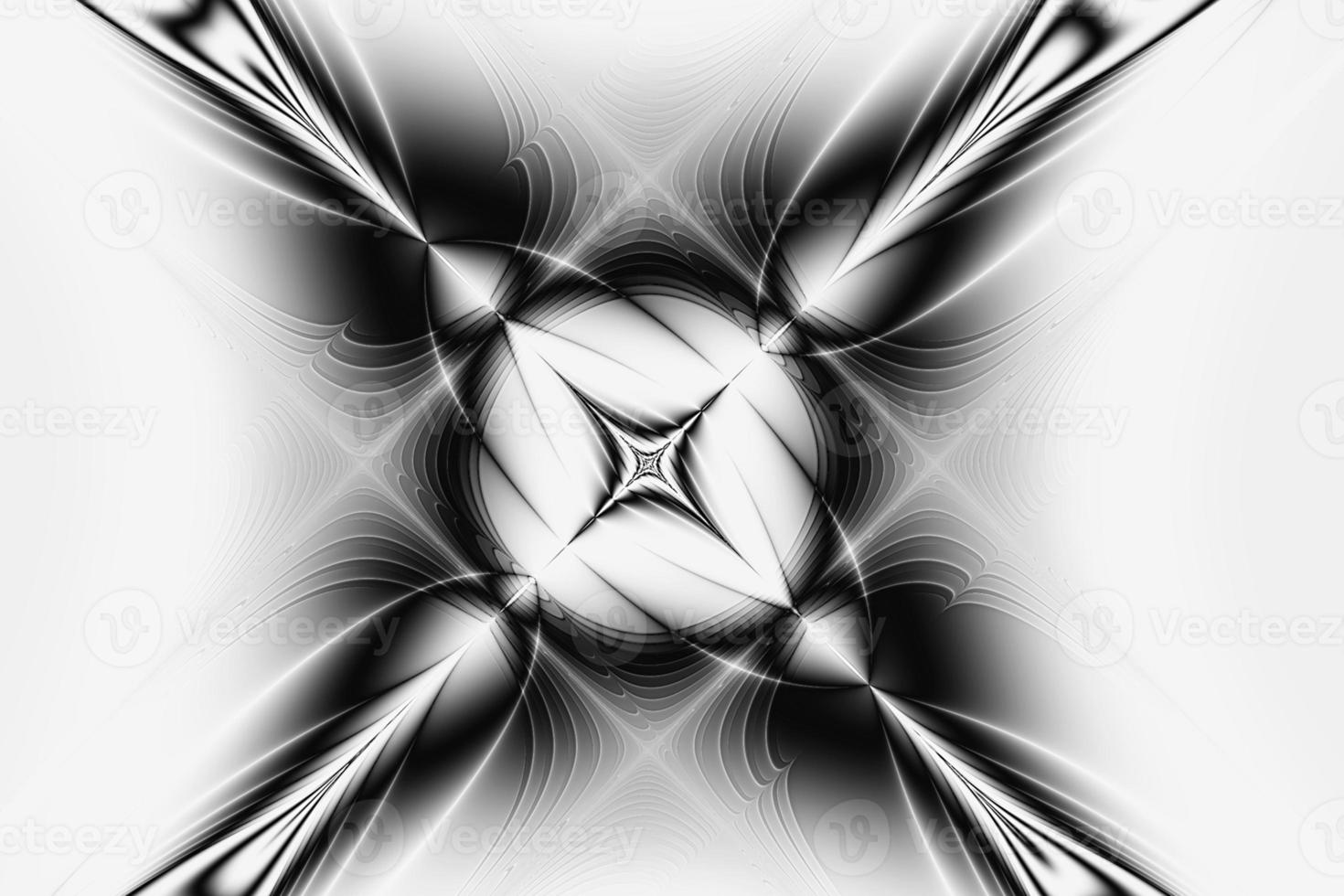 monochrome abstract geometric background, black and white graphic illustration, design photo
