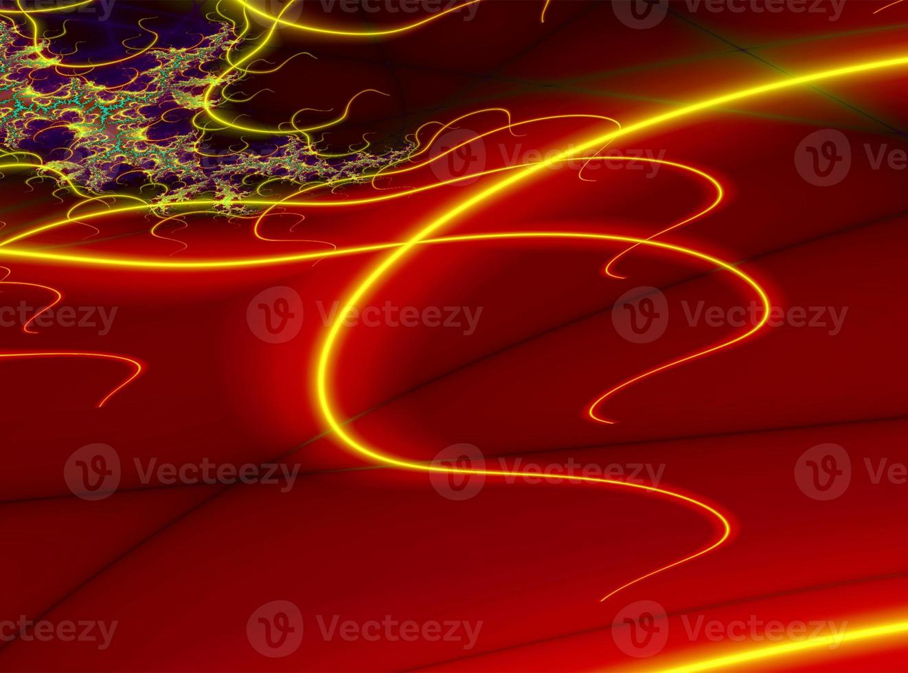 bright decorative yellow-red pattern, abstract background, design photo