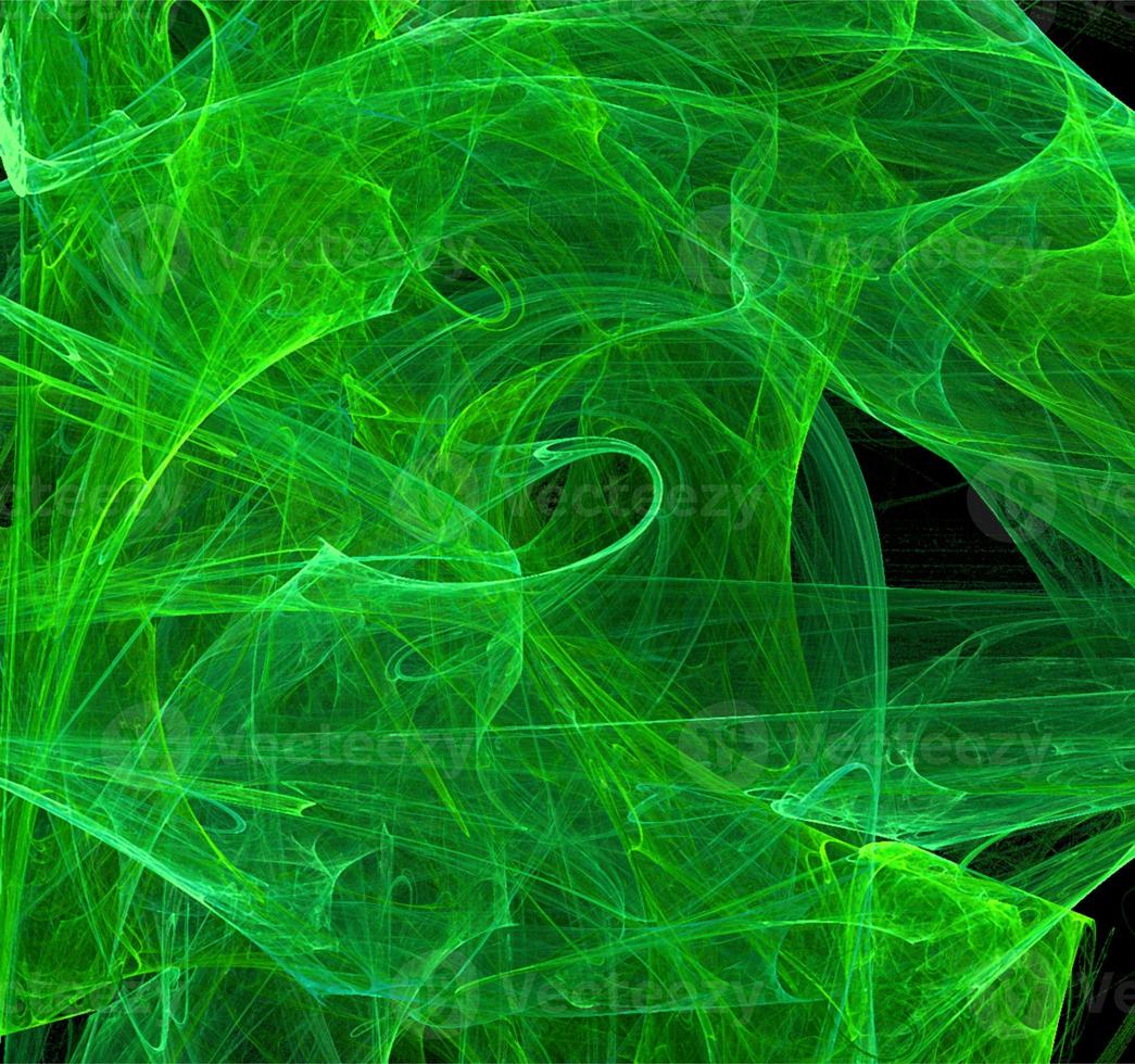 abstract green glowing pattern on black background, design, wallpaper photo