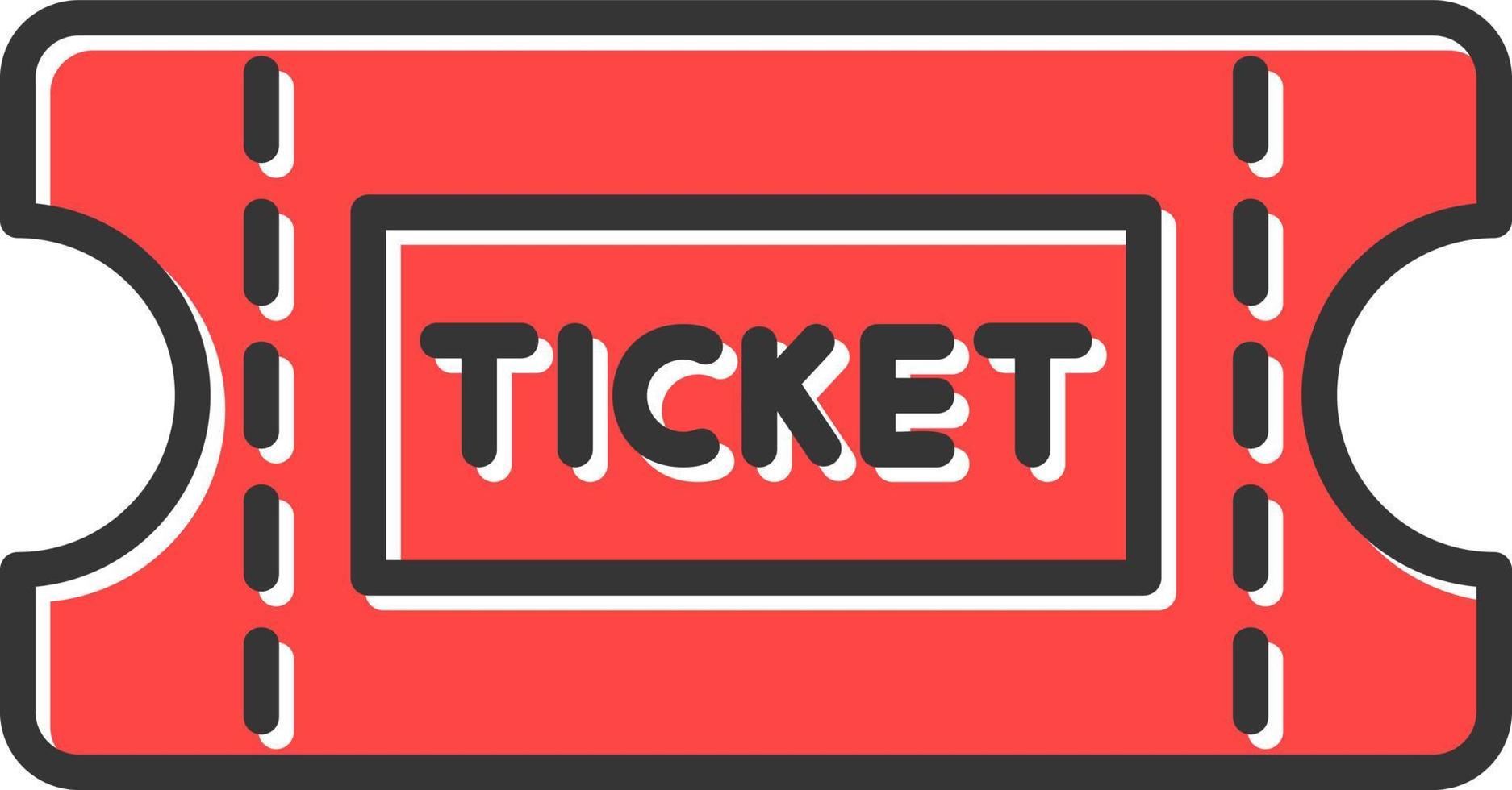 Tickets Creative Icon Design vector