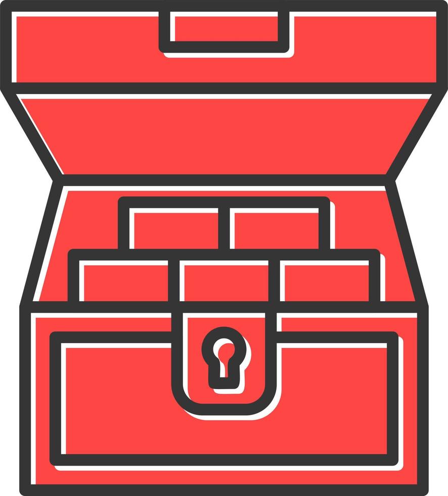 Chest Creative Icon Design vector