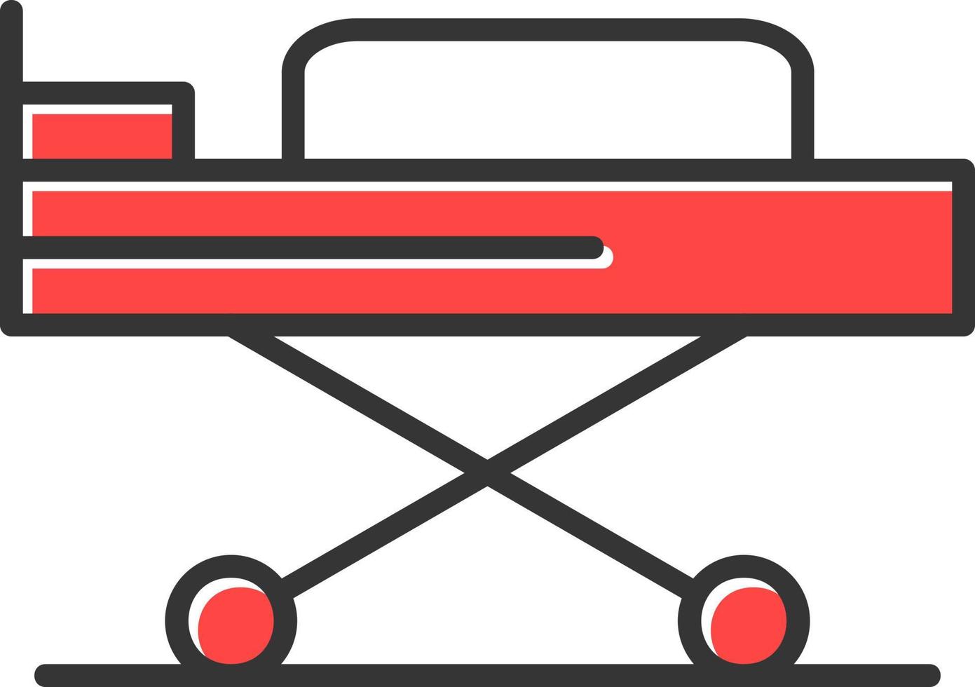 Stretcher Creative Icon Design vector