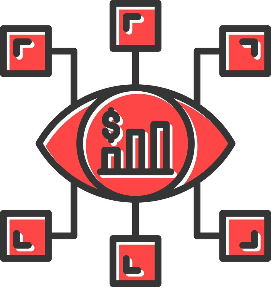 Vision Creative Icon Design vector