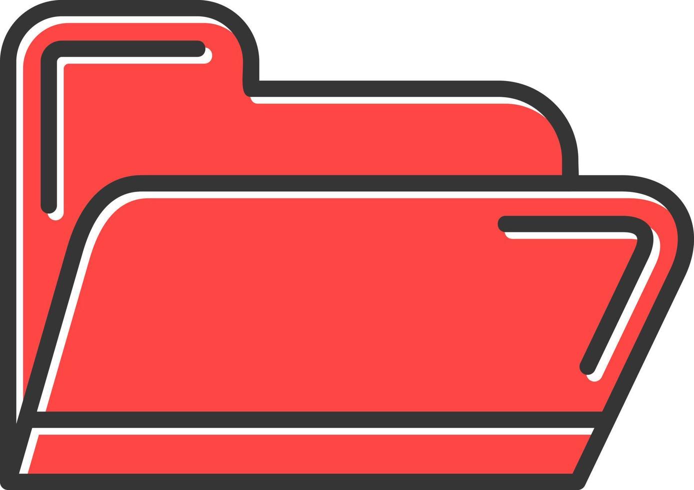 Folder Creative Icon Design vector