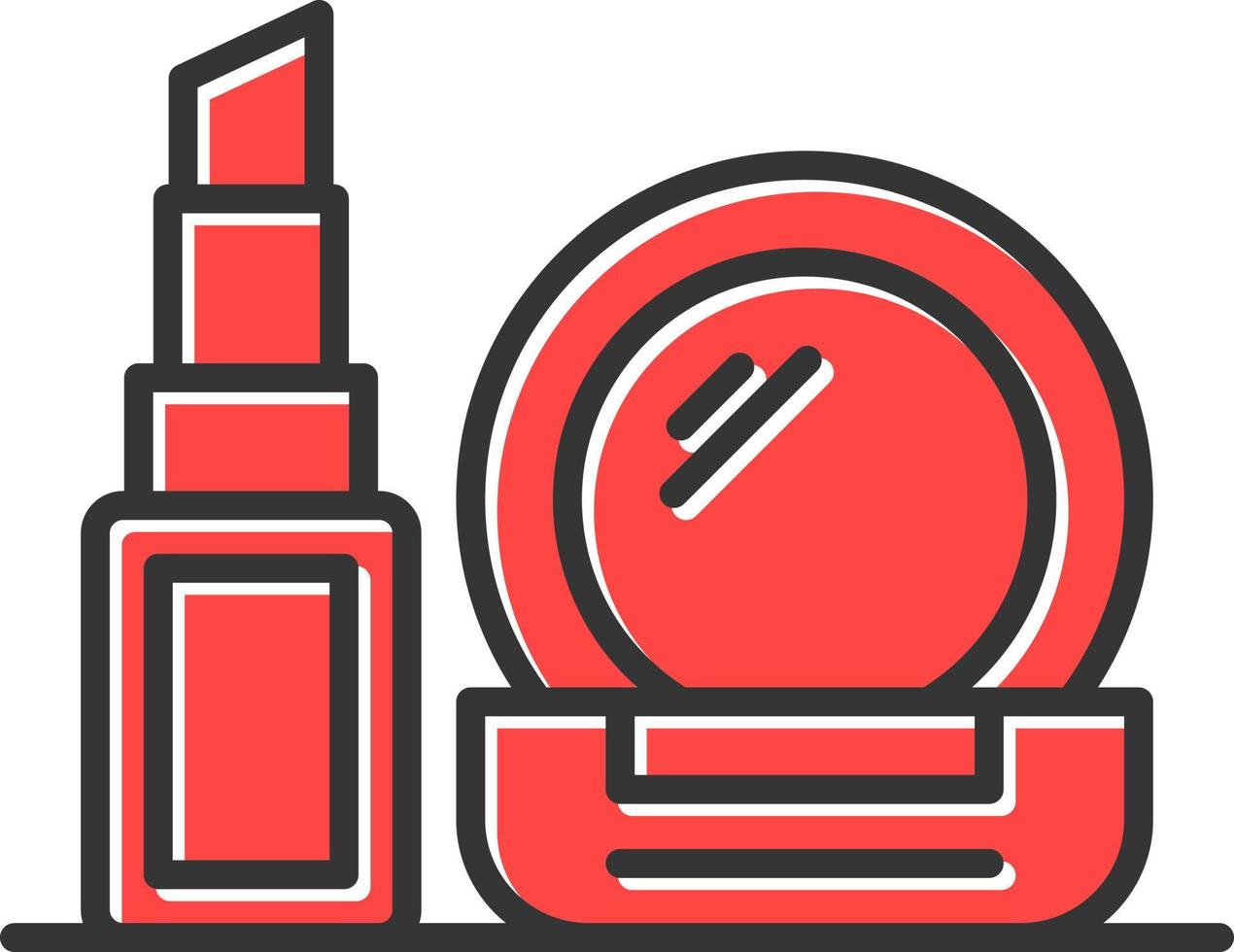 diseño de icono creativo de maquillaje vector