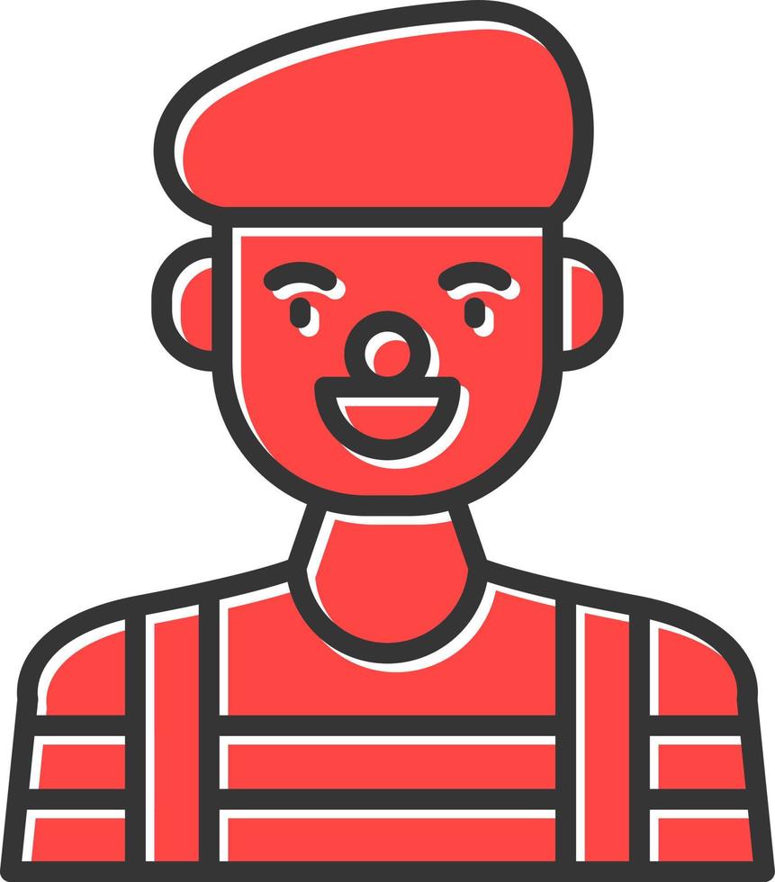 Mime Creative Icon Design vector