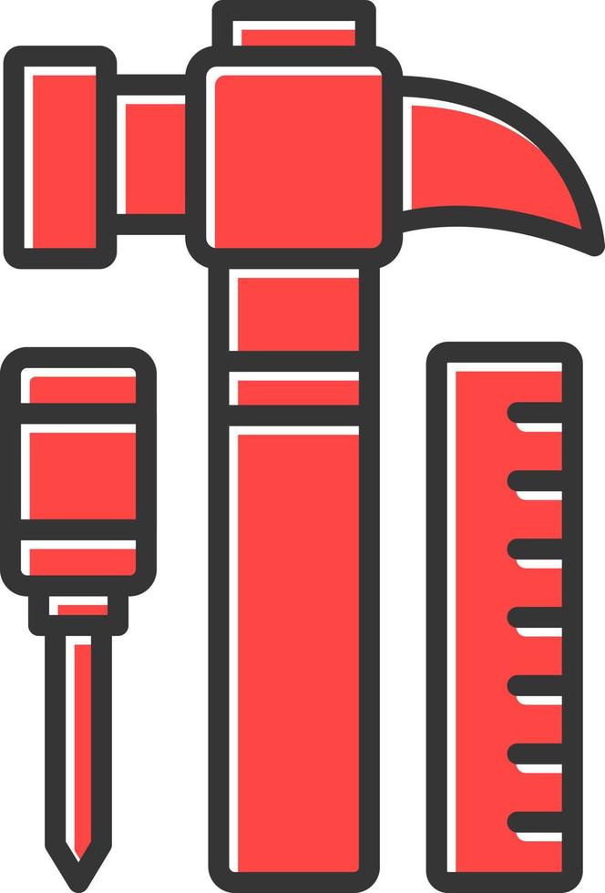 Repair Tools Creative Icon Design vector