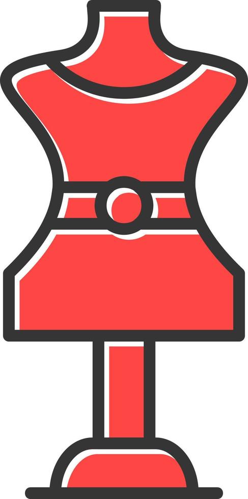 Mannequin Creative Icon Design vector