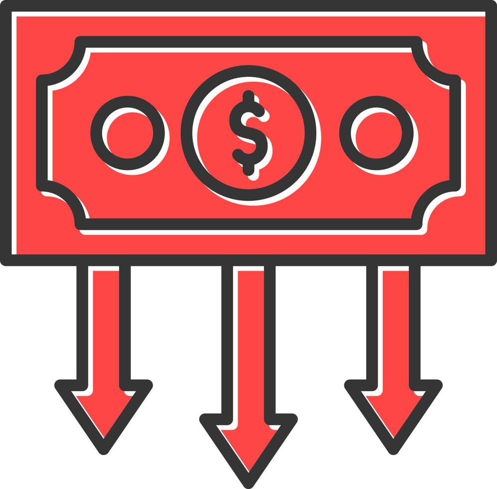 Inflation Creative Icon Design vector