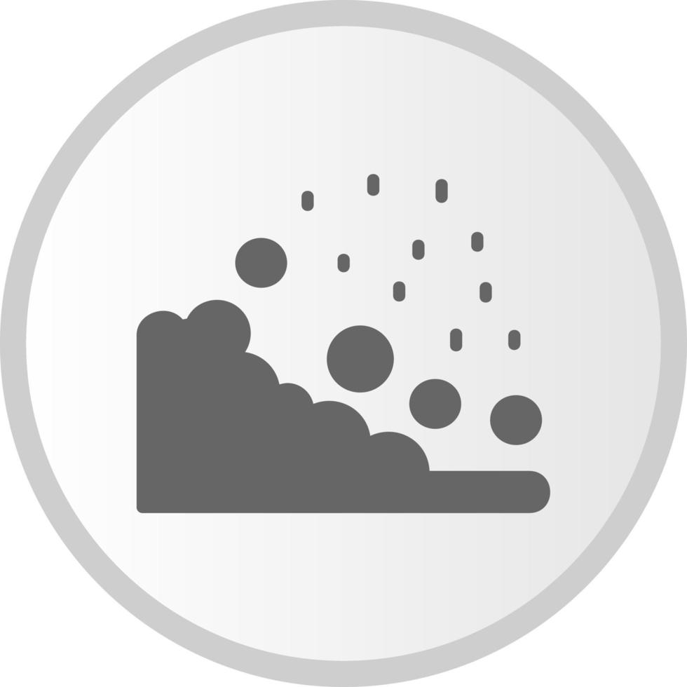 Landslide Vector Icon Design
