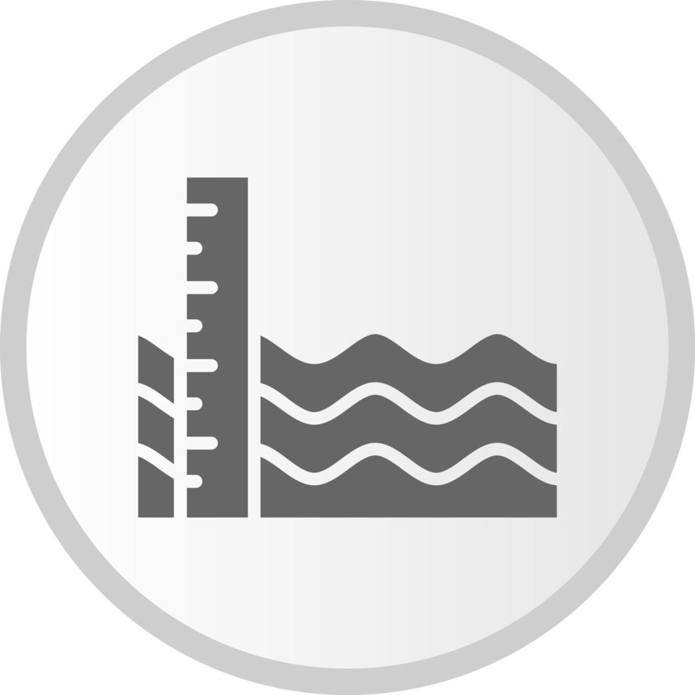 Sea level Vector Icon Design