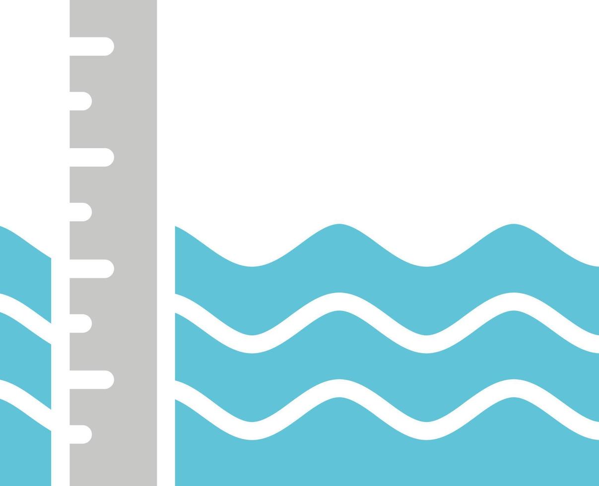 Sea level Vector Icon Design