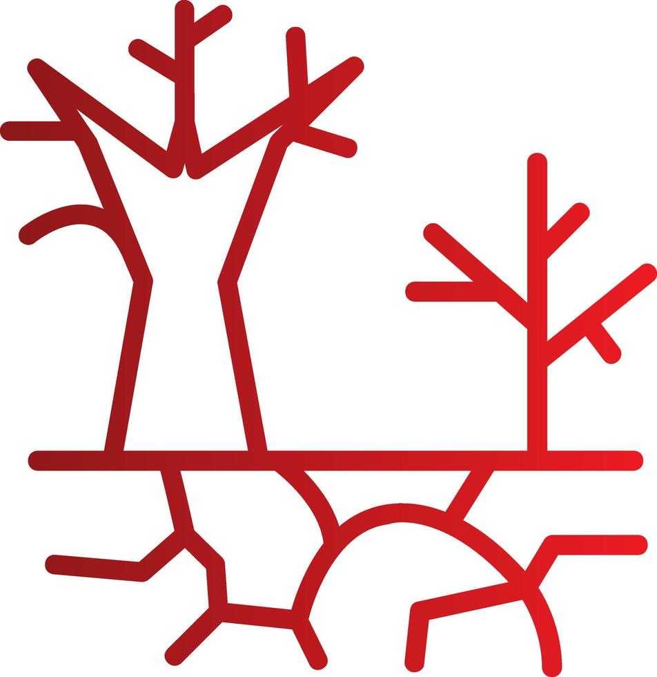 Desertification Vector Icon Design