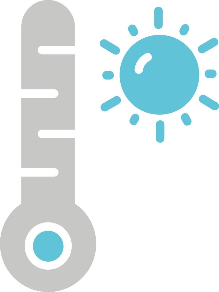 High Temperature Vector Icon Design