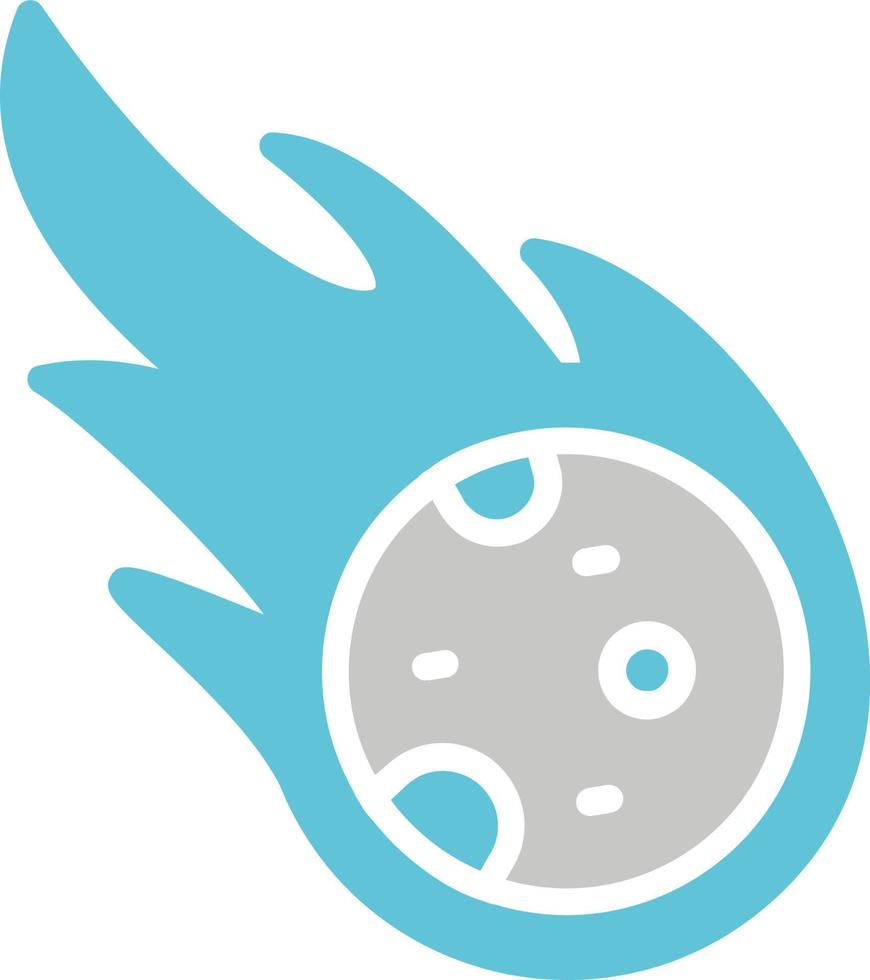 Meteorite Vector Icon Design