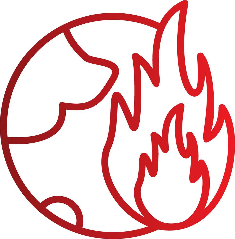 Climate Change Vector Icon Design