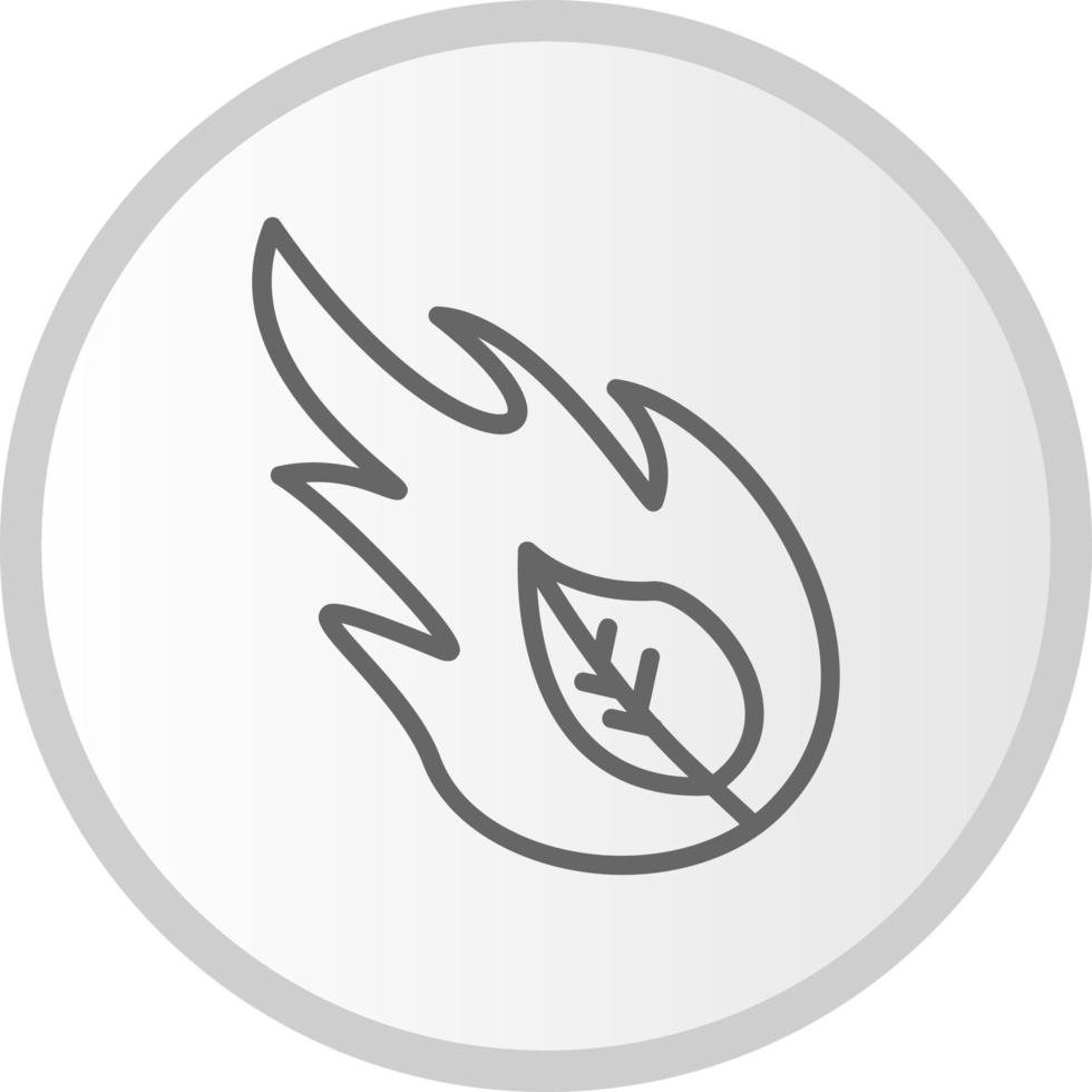 Forest fire Vector Icon Design
