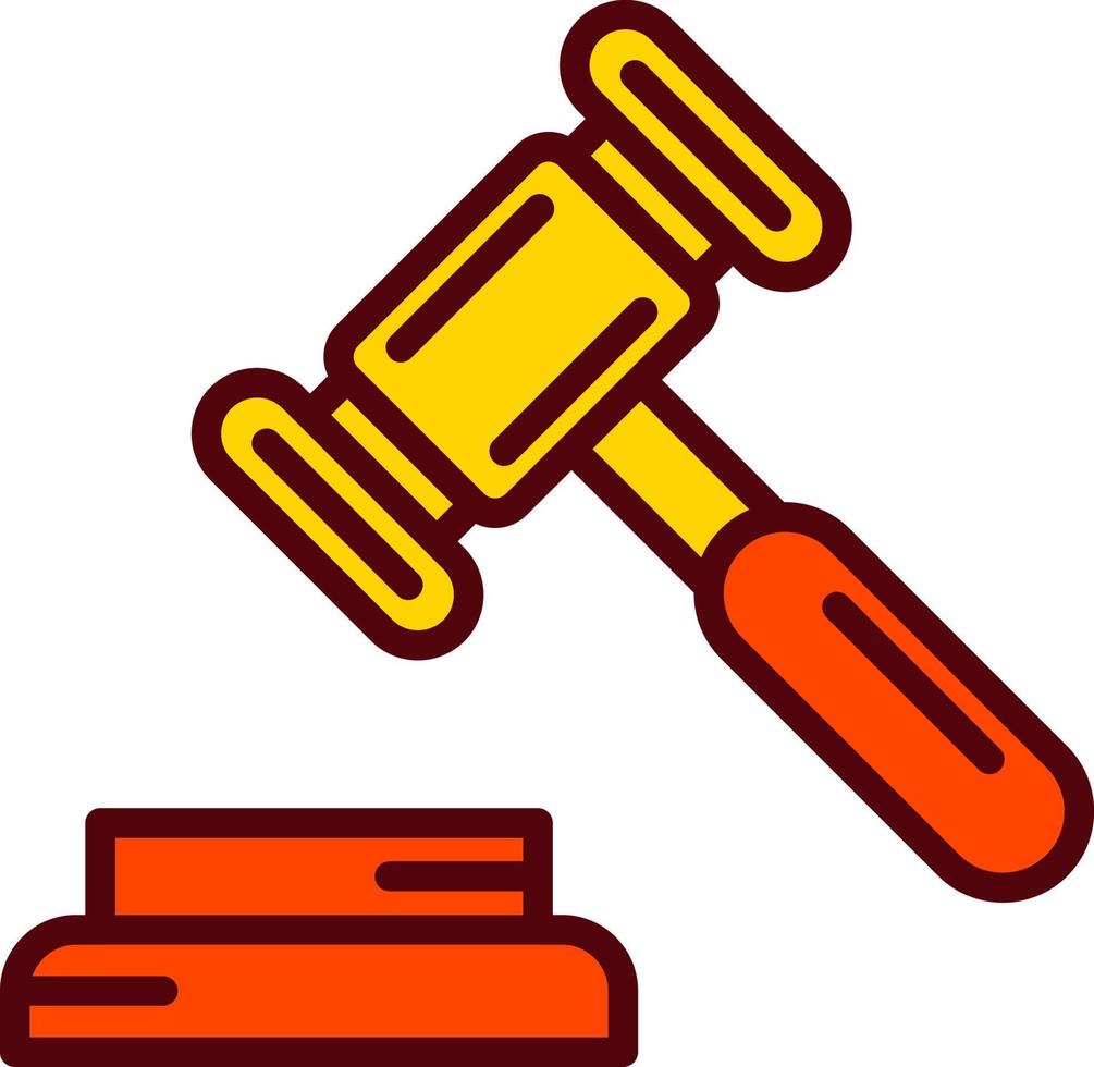 Gavel Vector  Icon