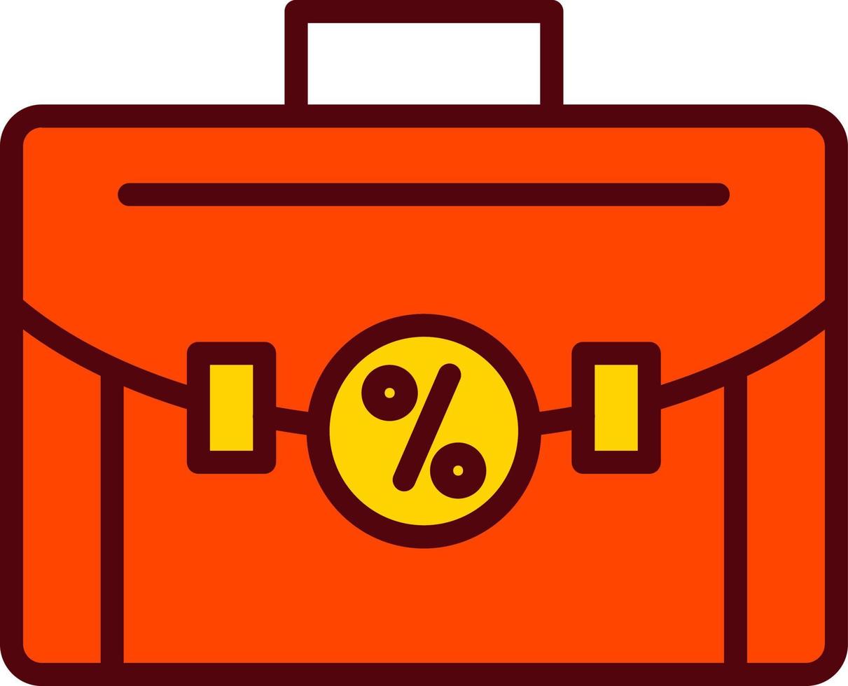 Briefcase Vector  Icon