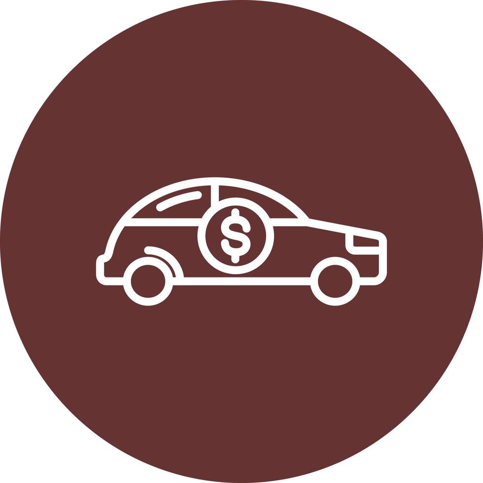 Car Loan Vector  Icon