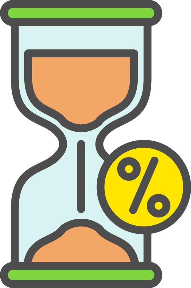 Hourglass Vector  Icon