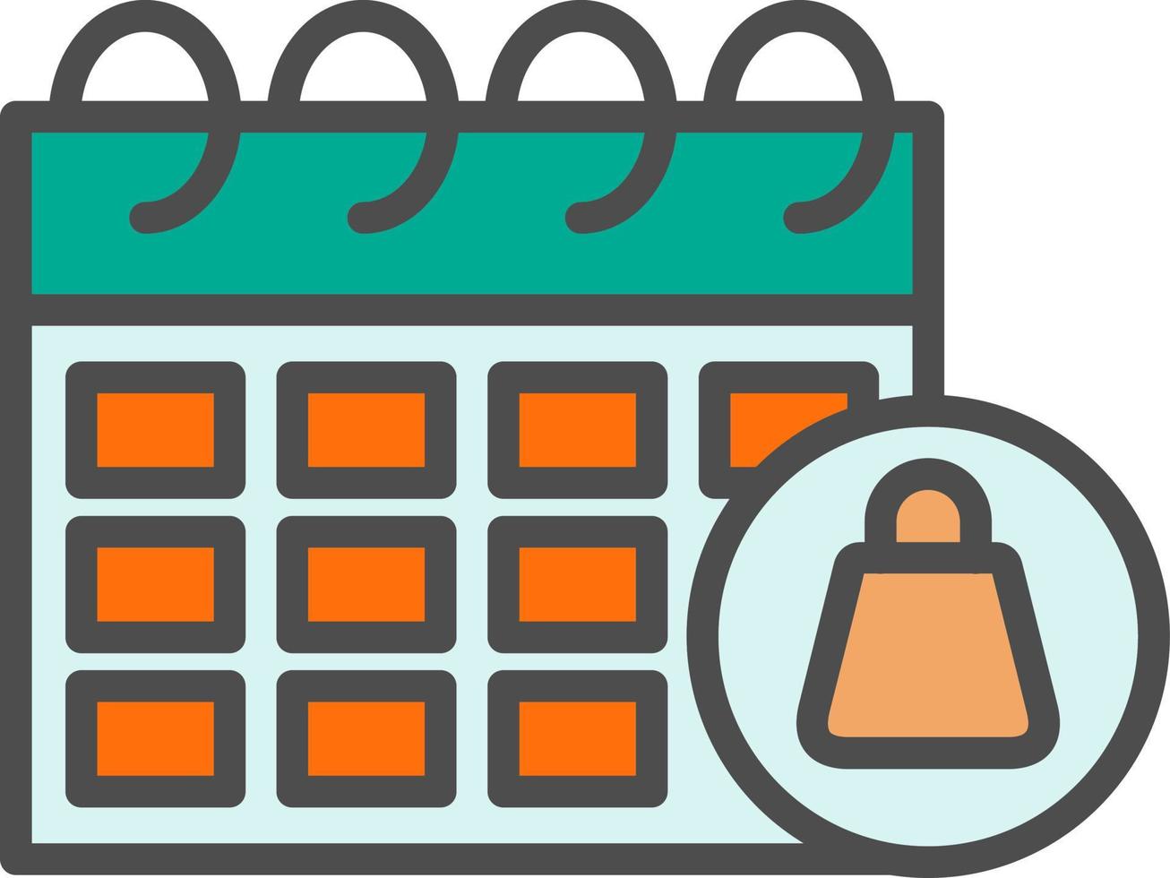 Schedule Vector  Icon