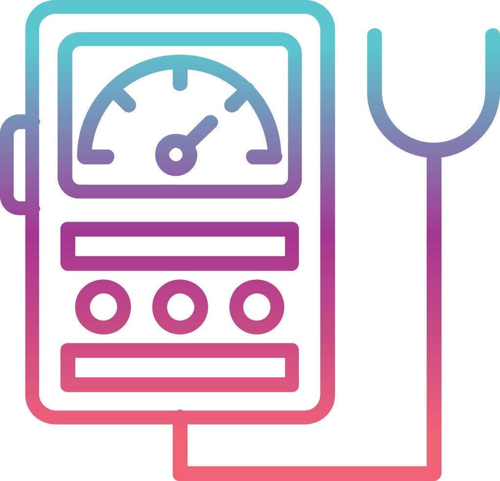 Voltmeter Vector Icon